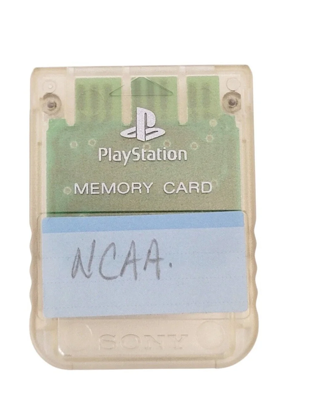 (Lot Of 2) PS1 Limited Edition EA Sports Playstation Memory Card/Model SCPH-1020